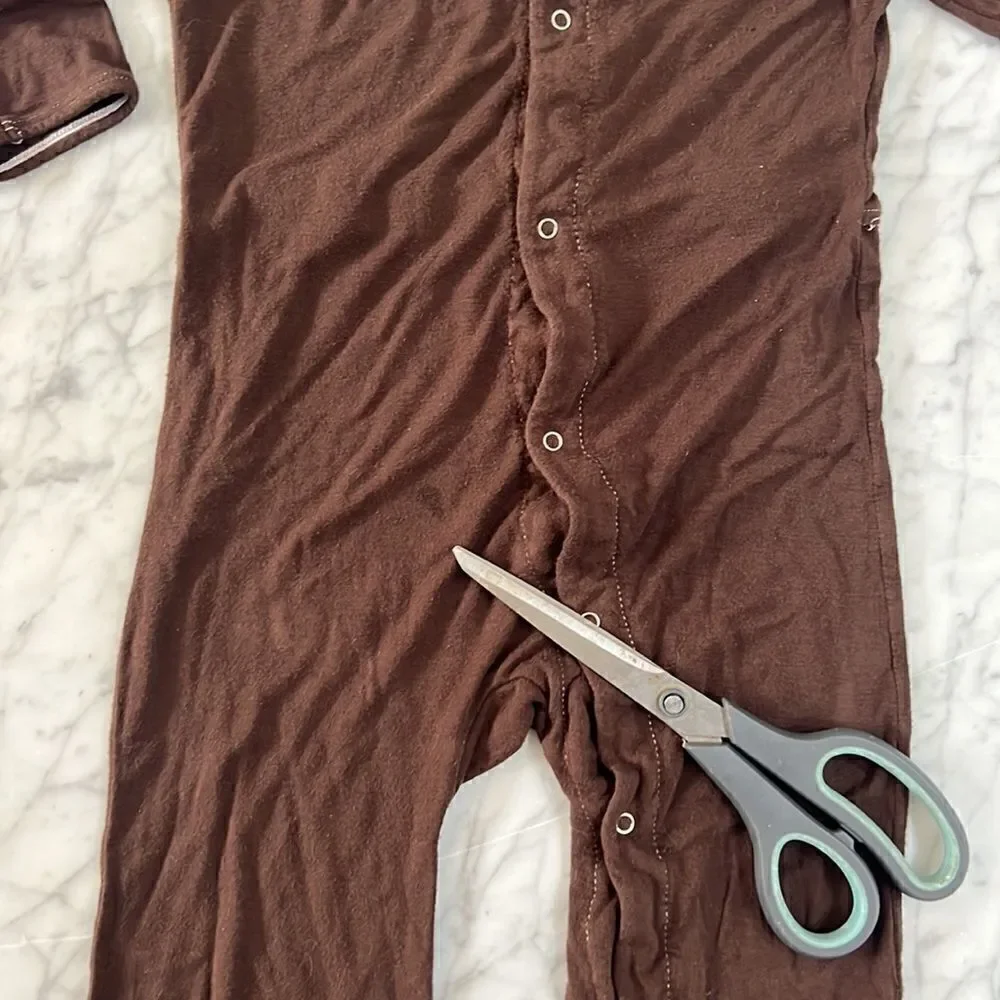 Kickee Pants Pajamas Snap Size 4T Brown